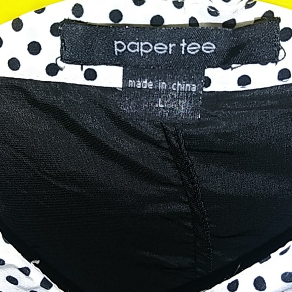 Paper tee blouse - Picture 2 of 3